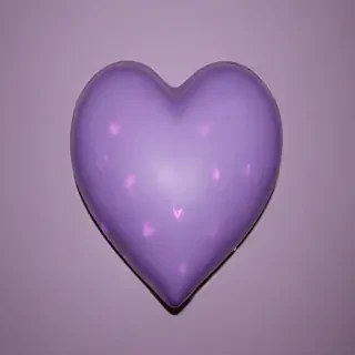 aesthetic purple heart