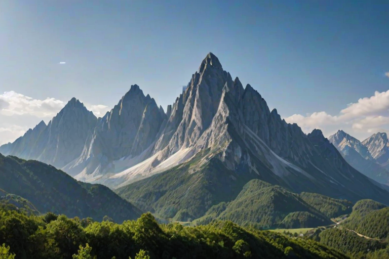 transparent mountains