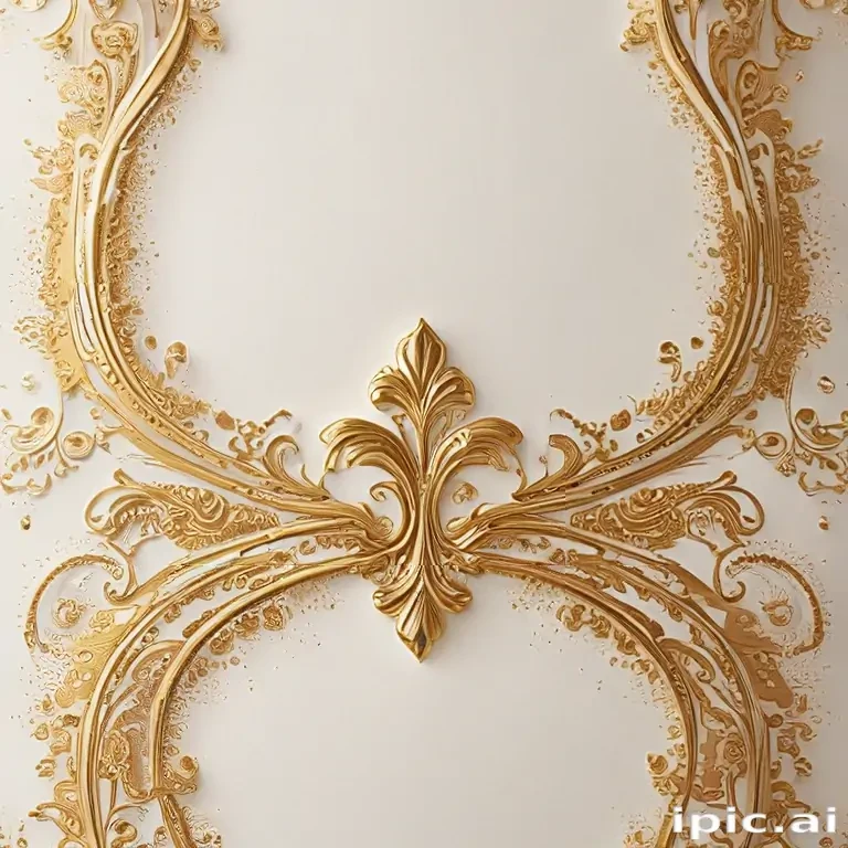 elegant white and gold background