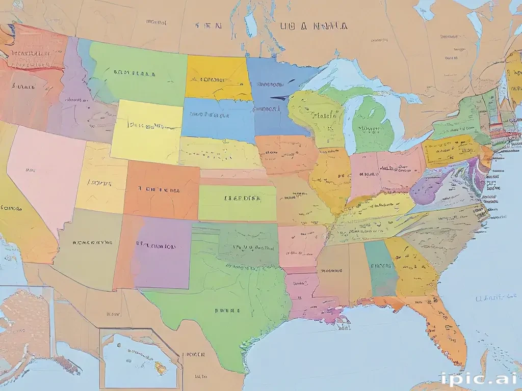 show me a map of the united states