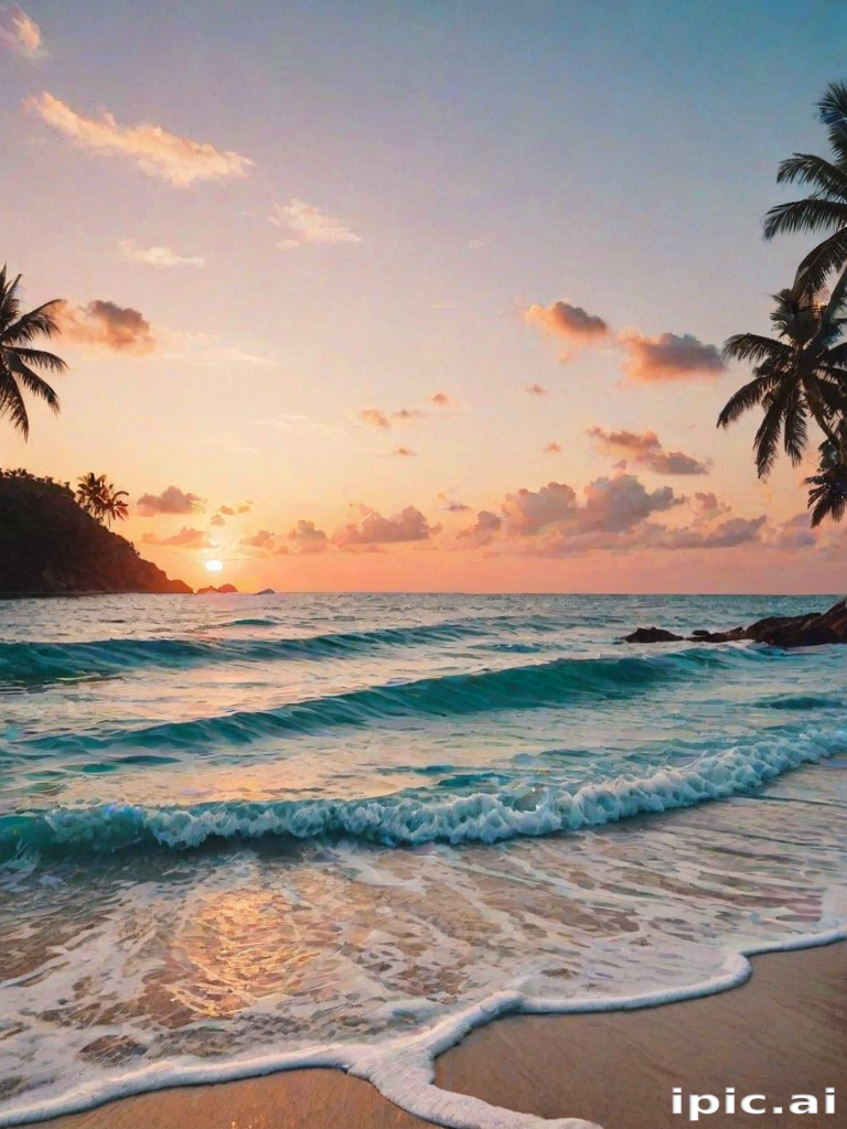 beach wallpaper phone