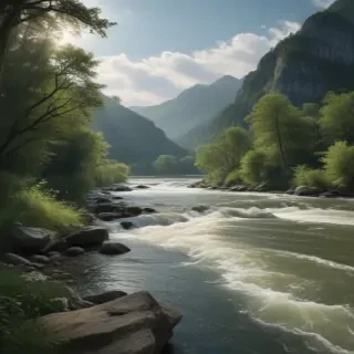 background river
