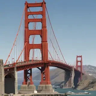 clipart golden gate bridge