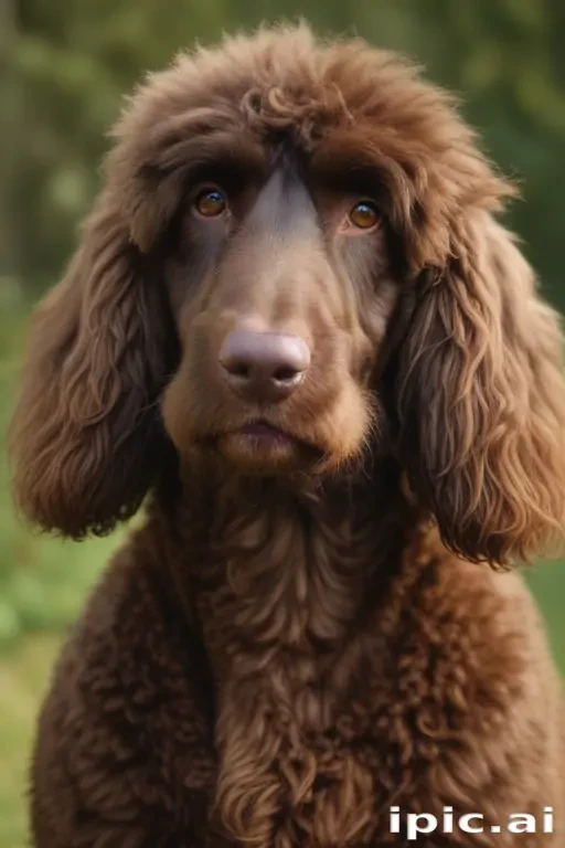 irish water spaniel