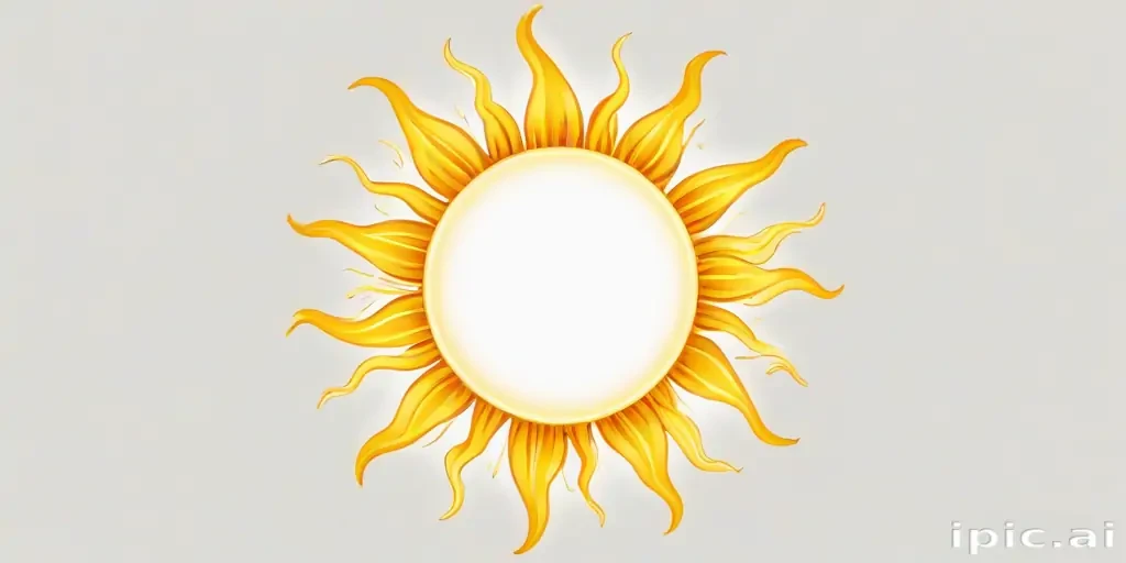 sun clipart transparent