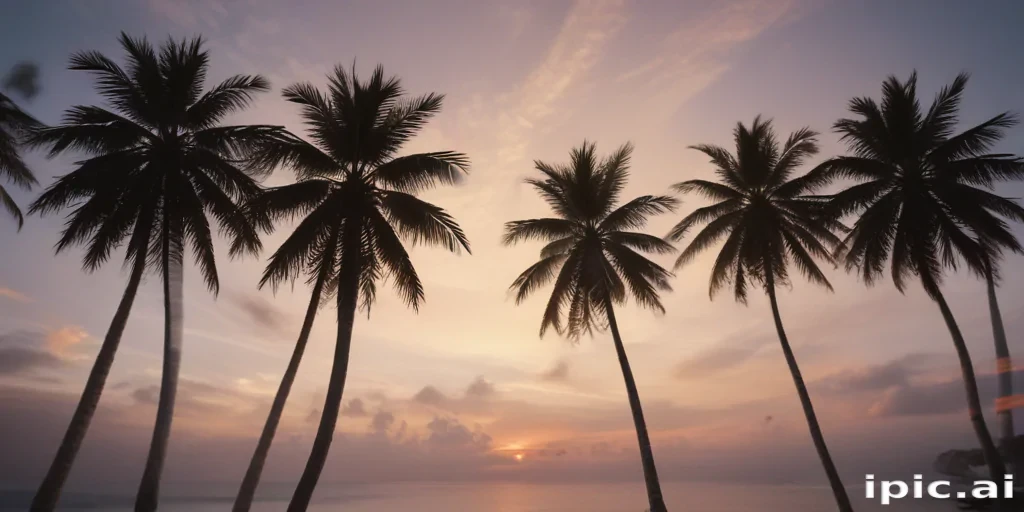 palm trees background
