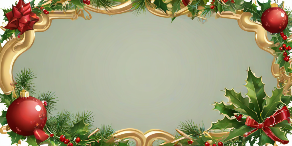 christmas frame clip art