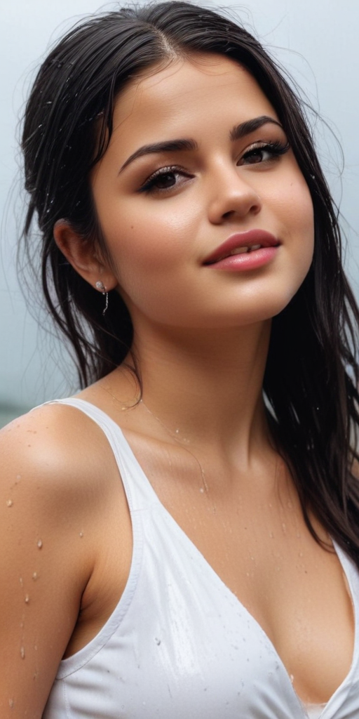 selena gomez rain