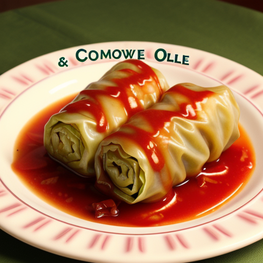 sweet and sour cabbage rolls