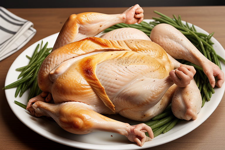 average weight of a whole chicken