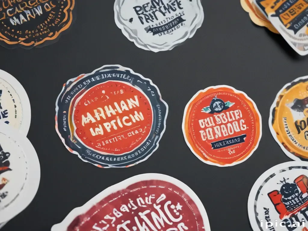 stickers mockup