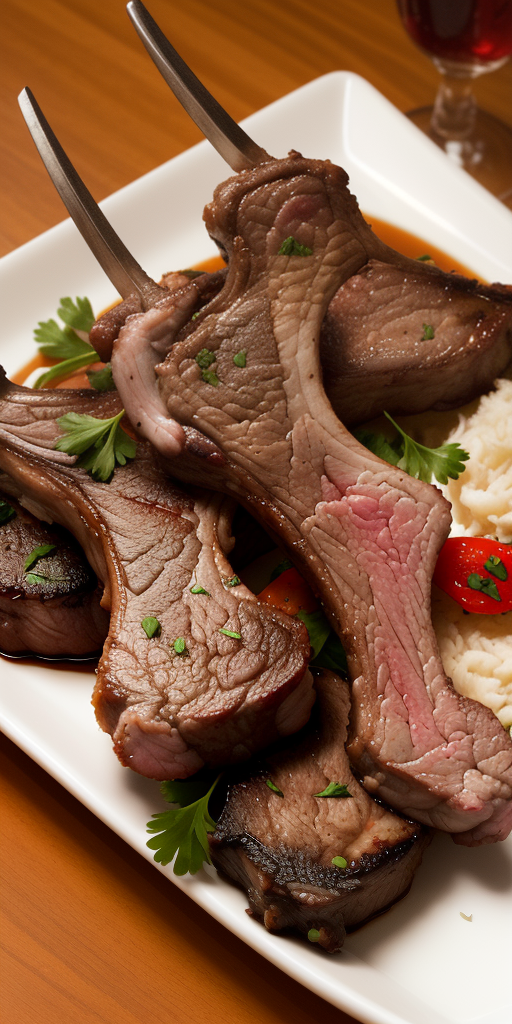 what goes with lamb chops