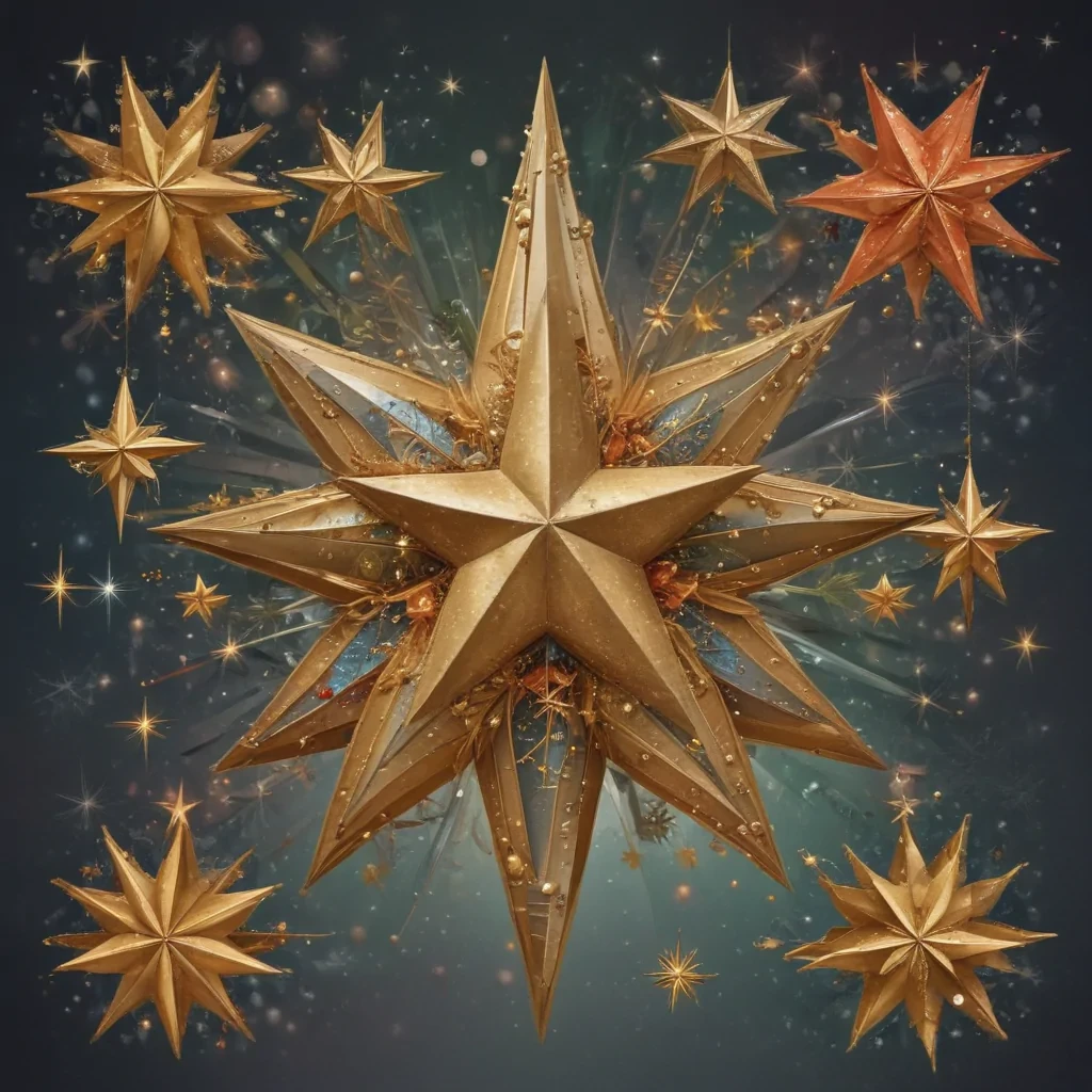 christmas stars clip art