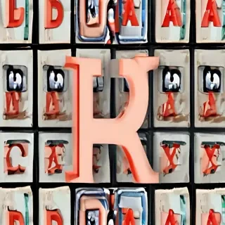 letters as images