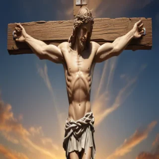 jesus on the cross clipart