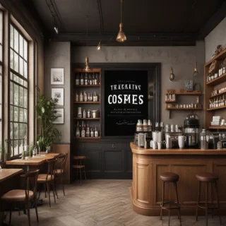 coffee shop mockup