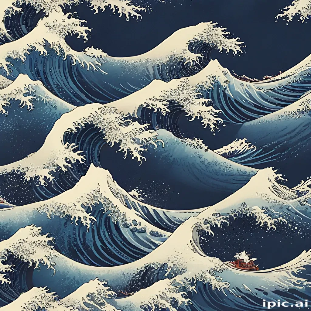 the great wave wallpaper