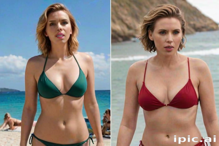 scarlett johansson bikini ai