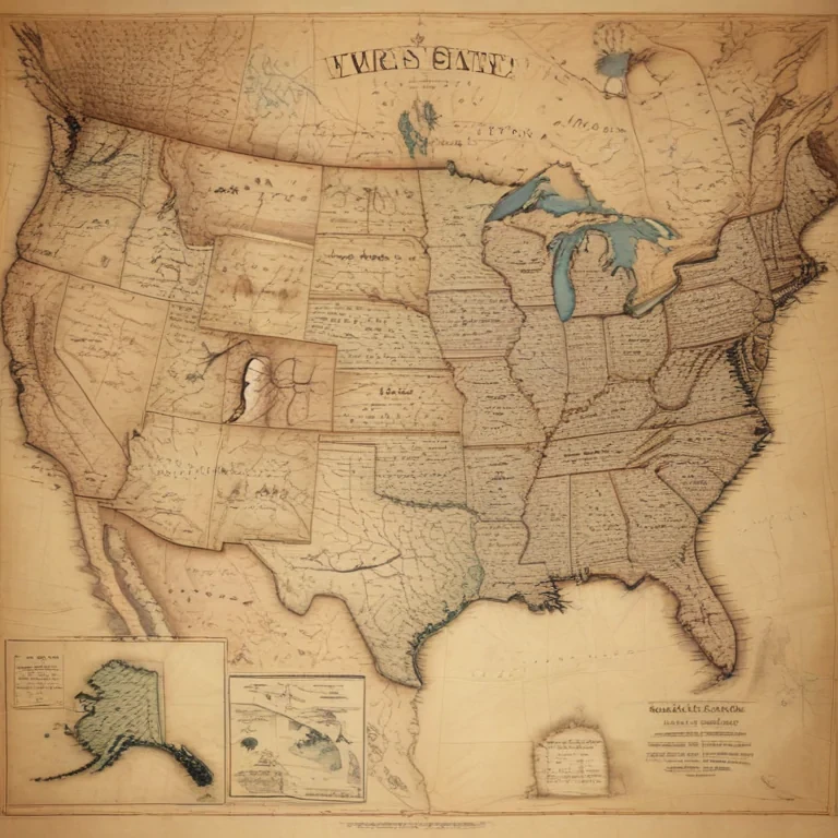 map of the us states