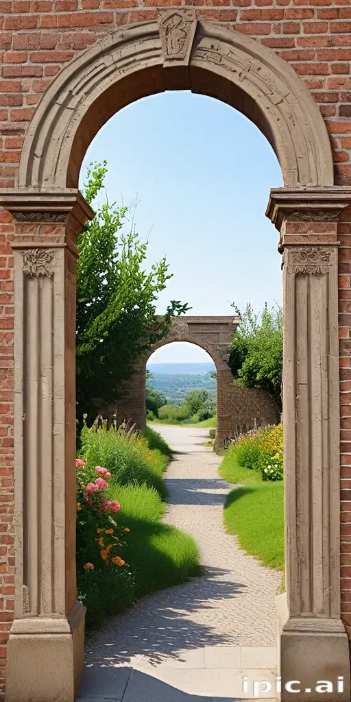 archway clipart