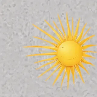 sunshine clipart transparent background