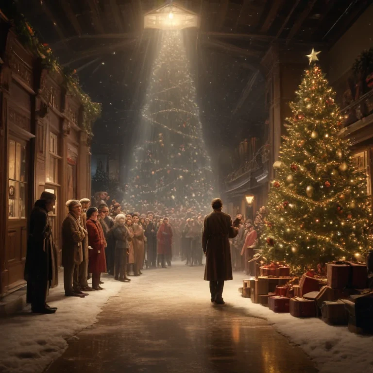 christmas story background