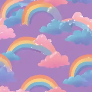 aesthetic rainbow wallpaper