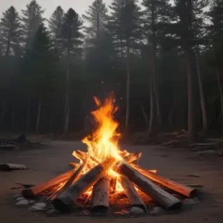 camp fire png
