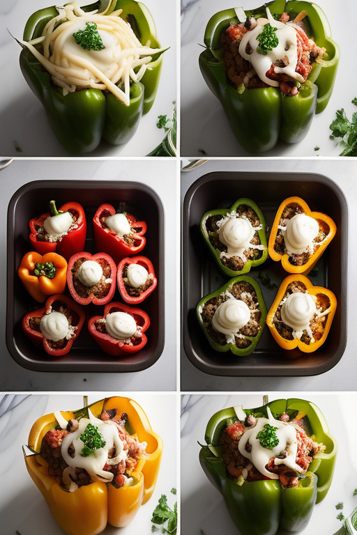 what to serve with stuffed bell peppers