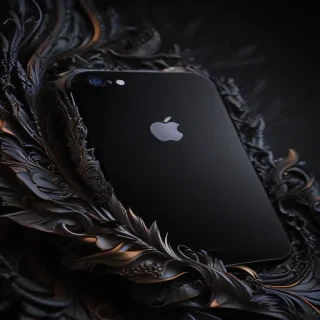 black iphone wallpaper