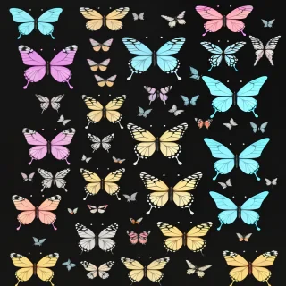 butterflies png transparent