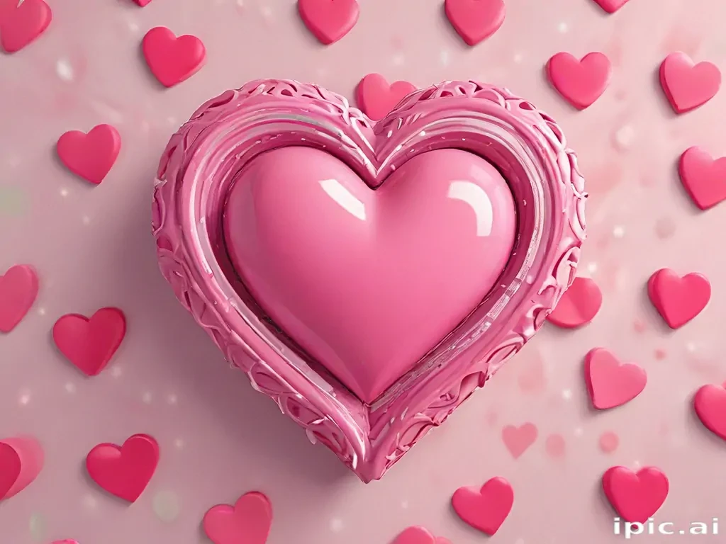 wallpaper 3d heart