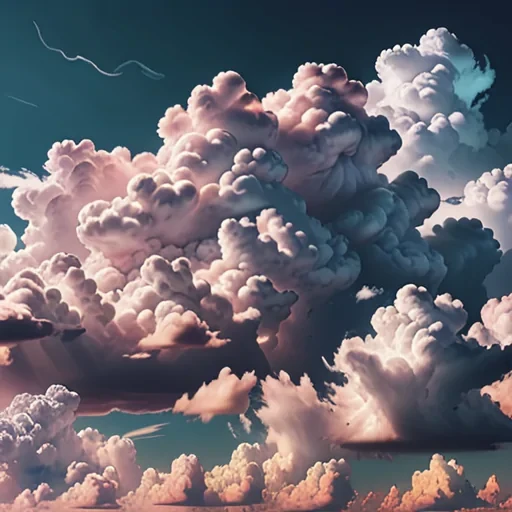 aesthetic cloud background