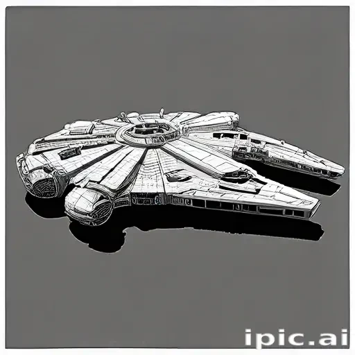 millennium falcon clip art