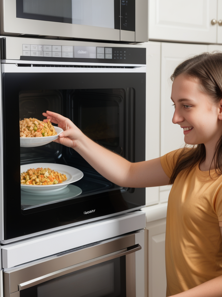can i put glass in microwave
