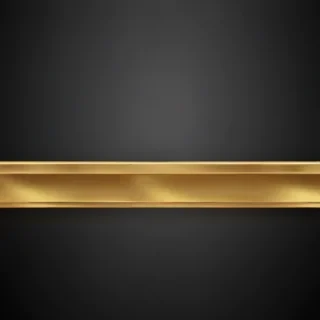 gold line png