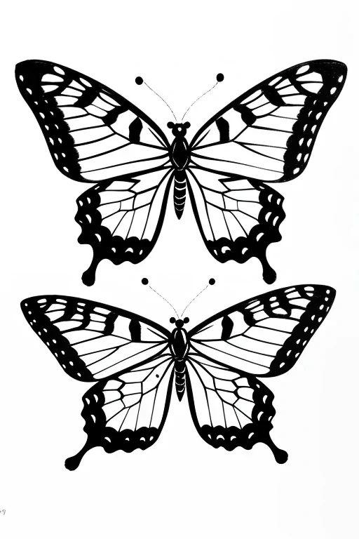 buterfly drawings