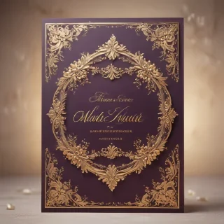 wedding background card