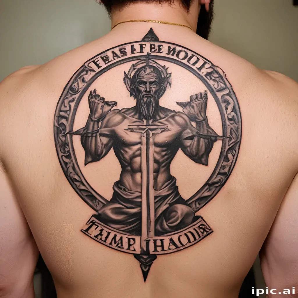 fear god tattoo