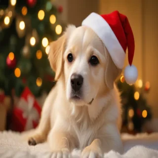 christmas dog pics