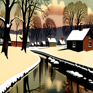 vintage winter pictures