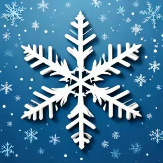 snowflakes clipart transparent background