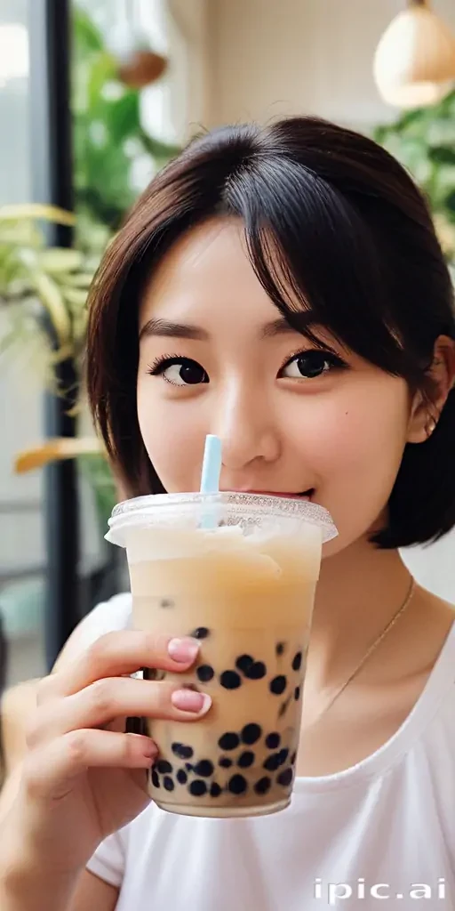 bubble tea cute