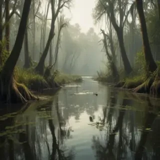 swamp background