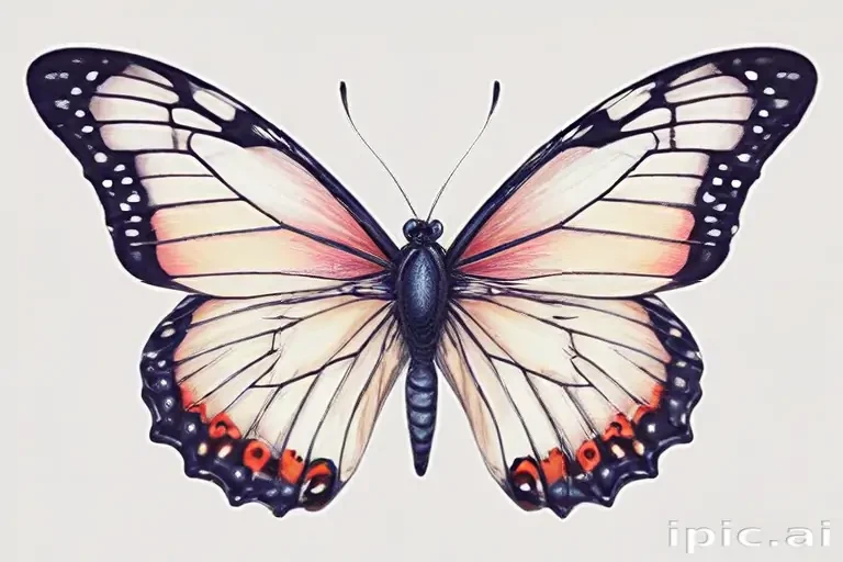 butterfly drawing png