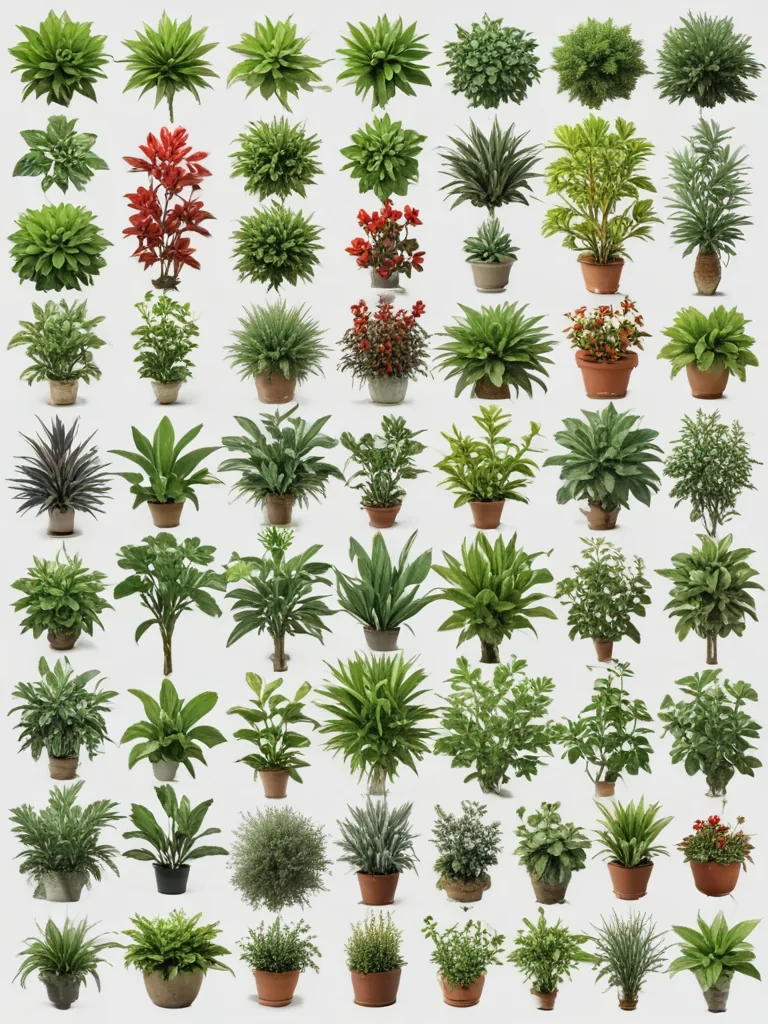 aesthetic plants png