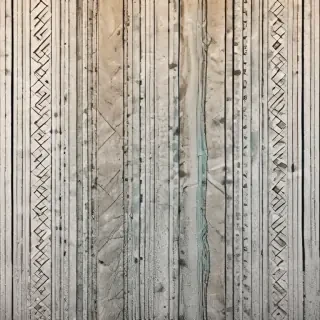 patterned line