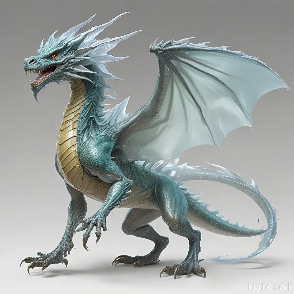 transparent dragon
