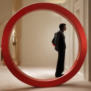 red circle