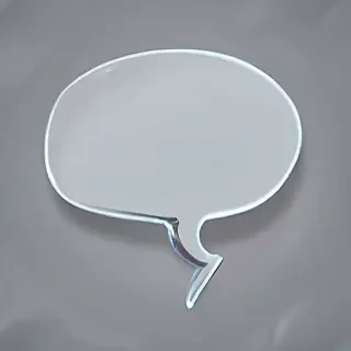 transparent thought bubble